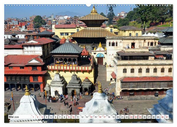 Produktbild: Einzigartiges NEPAL (Wandkalender 2026 DIN A2 quer), CALVENDO Monatskalender