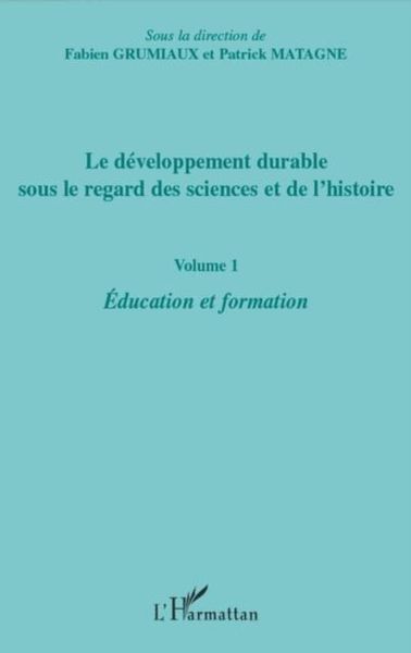 Produktbild: Le developpement durable sous le regard des sciences et de l