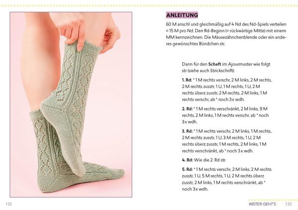 Produktbild: Auf die Socke, fertig, los! Die kleine Strickschule f&uuml;r unterwegs
