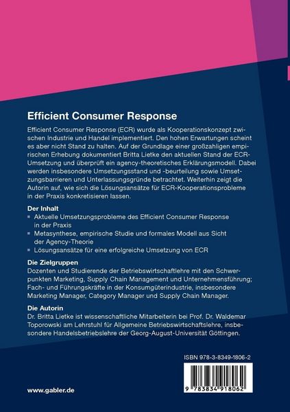 Produktbild: Efficient Consumer Response