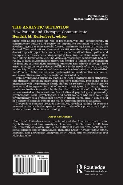 Produktbild: The Analytic Situation