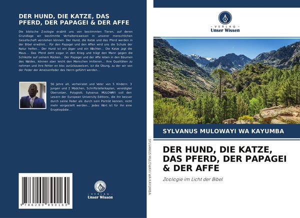Der Hund, die Katze, das Pferd, der Papagei & der Affe, Taschenbuch von Sylvanus Mulowayi Wa Kayumba, Verlag Unser Wissen, 9786200890160