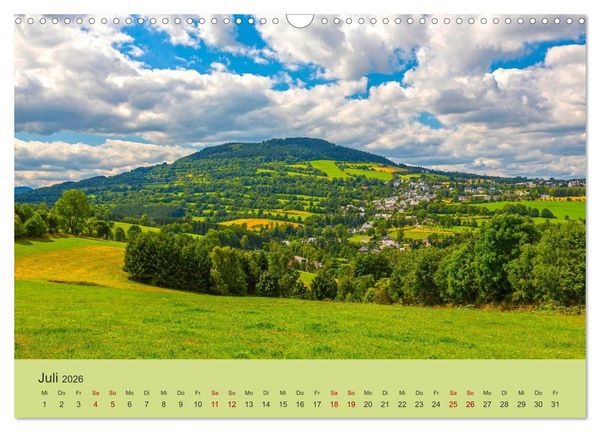 Produktbild: Das Erzgebirge Welterbe und Natur (Wandkalender 2026 DIN A3 quer), CALVENDO Monatskalender