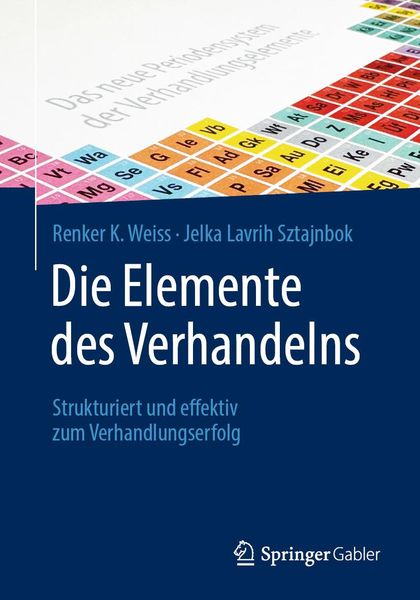 Produktbild: Die Elemente des Verhandelns