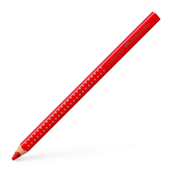 Produktbild: Faber-Castell Bleistift Jumbo Grip B rot