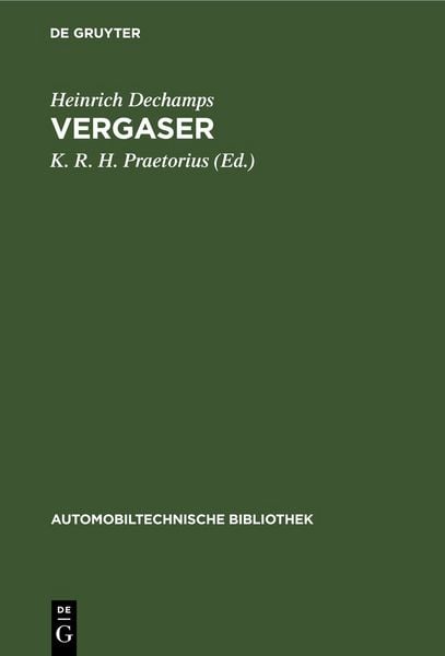 Produktbild: Vergaser