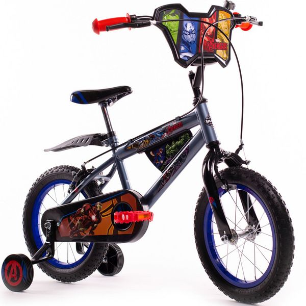 Produktbild: Huffy Avengers 14 Zoll Fahrrad, Grau/Schwarz