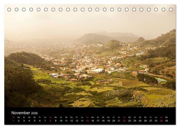Produktbild: Teneriffa - Insel des ewigen Fr&uuml;hlings (Tischkalender 2026 DIN A5 quer), CALVENDO Monatskalender