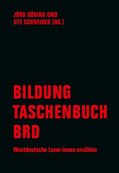 Produktbild: Bildung &ndash; Taschenbuch &ndash; BRD