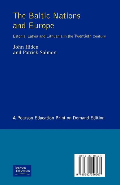 Produktbild: The Baltic Nations and Europe