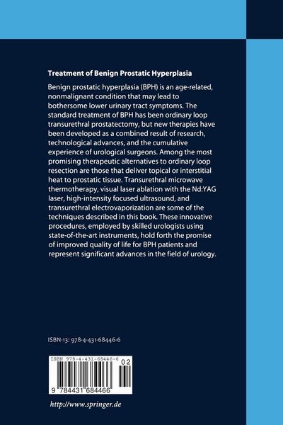Produktbild: Treatment of Benign Prostatic Hyperplasia