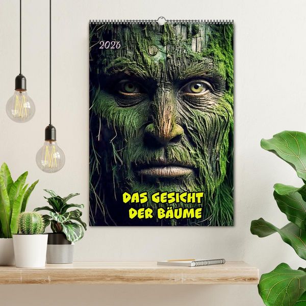 Produktbild: Das Gesicht der B&auml;ume (Wandkalender 2026 DIN A2 hoch), CALVENDO Monatskalender