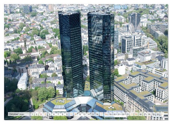 Produktbild: Besucht doch Frankfurt am Main (Wandkalender 2026 DIN A2 quer), CALVENDO Monatskalender