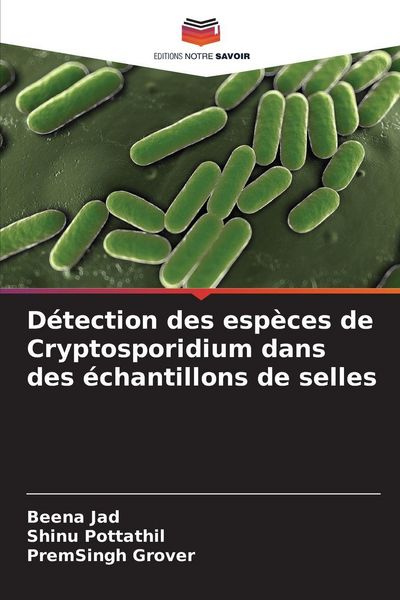 Produktbild: D&eacute;tection des esp&egrave;ces de Cryptosporidium dans des &eacute;chantillons de selles