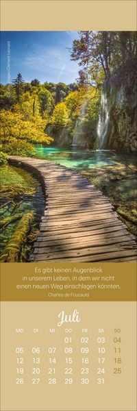 Produktbild: Achtsamkeit Lesezeichen & Kalender 2027