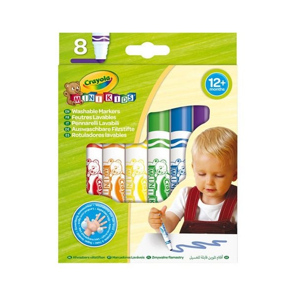 Produktbild: Crayola Mini Kids 8 Erste Filzstifte