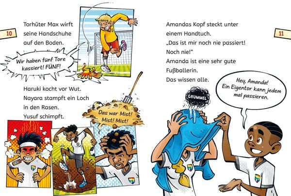 Produktbild: Erstleser Kindercomic: Fu&szlig;ball Academy: Ein besonderes Training