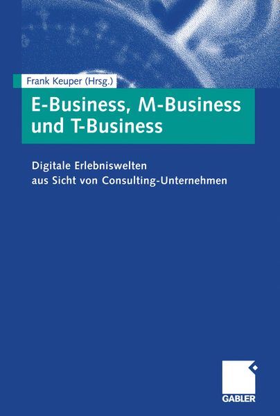Produktbild: E-Business, M-Business und T-Business
