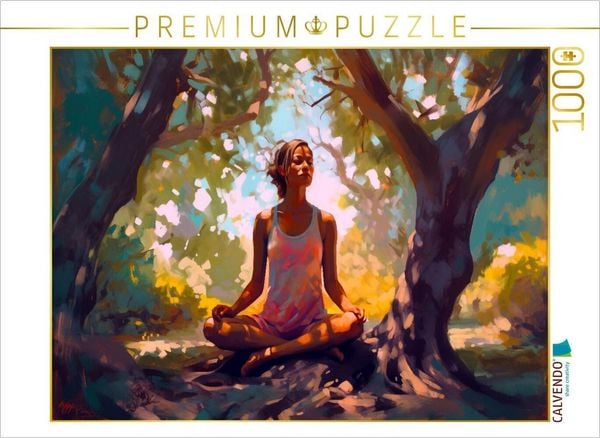 Produktbild: CALVENDO Puzzle Entspannt unter B&auml;umen | 1000 Teile Lege-Gr&ouml;&szlig;e 64x48cm Foto-Puzzle f&uuml;r gl&uuml;ckliche Stunden