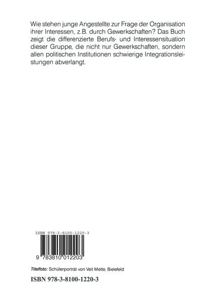 Produktbild: Jugendliche Angestellte