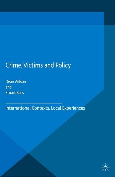 Produktbild: Crime, Victims and Policy
