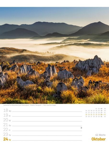 Produktbild: Japan Wochenplaner Kalender 2027 | Das Land der aufgehenden Sonne