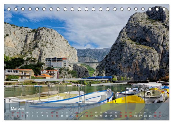 Produktbild: Dalmatien - Stille Orte (Tischkalender 2026 DIN A5 quer), CALVENDO Monatskalender