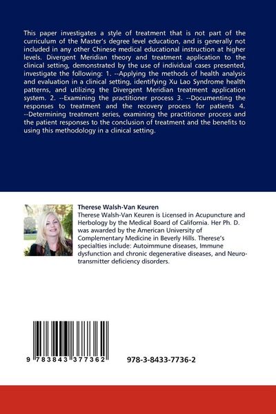 Produktbild: The Application of Divergent Meridian Theory