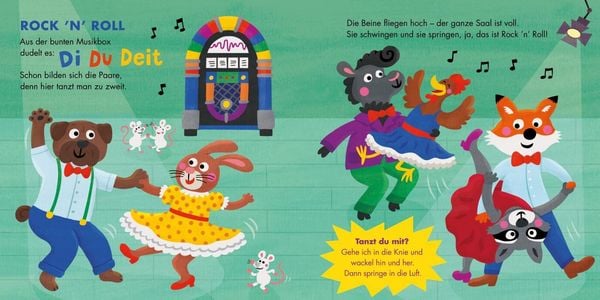 Produktbild: H&ouml;r mal (Soundbuch): Musik zum Tanzen und Toben