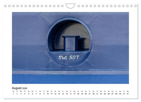 Produktbild: Hamburger Hafen - In der Welt der Container-Riesen (Wandkalender 2026 DIN A4 quer), CALVENDO Monatskalender