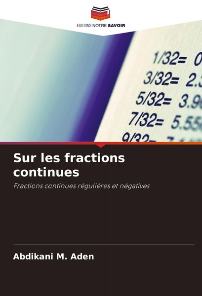 Produktbild: Sur les fractions continues