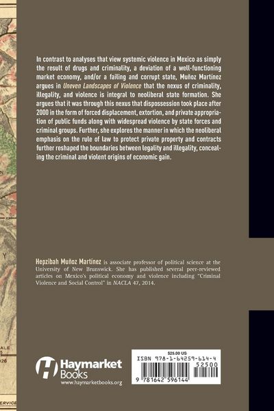 Produktbild: Uneven Landscapes of Violence