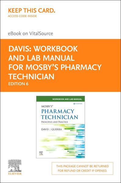 Produktbild: Workbook and Lab Manual for Mosby's Pharmacy Technician E-Book