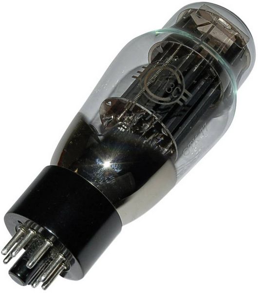 Produktbild: BTB Vertrieb 6AS7G = 6N5 Elektronenr&ouml;hre Doppeltriode 135 V 125 mA Polzahl: 8 Sockel: Oktal Inhalt 1 St.