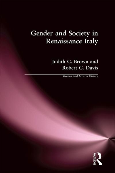 Produktbild: Gender and Society in Renaissance Italy