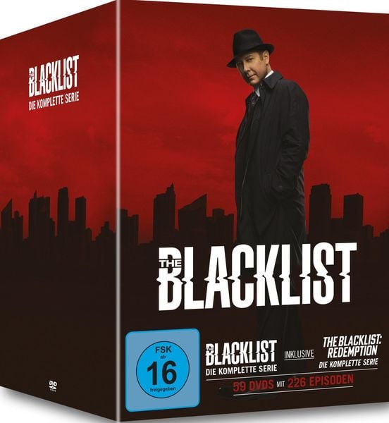 The Blacklist - Die komplette Serie [59 DVDs]