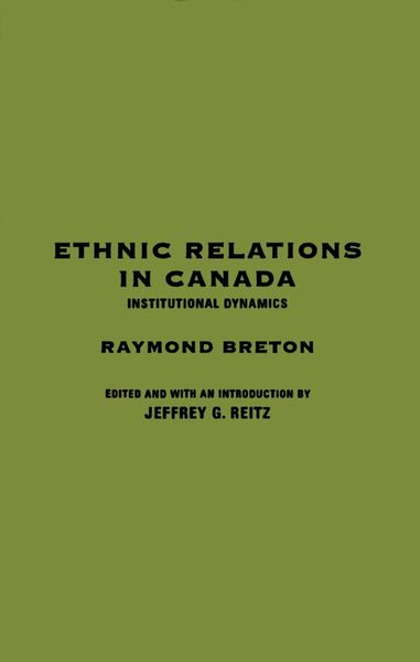 Produktbild: Ethnic Relations in Canada