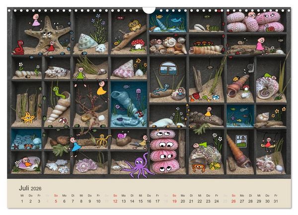 Produktbild: Das Leben der kleinen Pankies (Wandkalender 2026 DIN A3 quer), CALVENDO Monatskalender