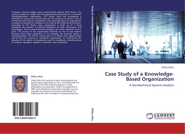 Produktbild: Case Study of a Knowledge-Based Organization