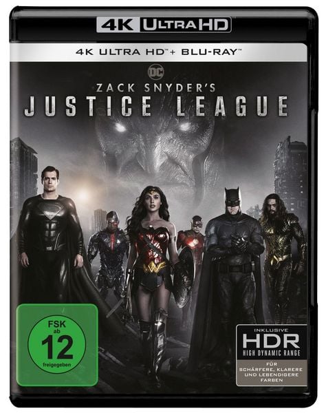 Produktbild: Zack Snyder's Justice League (2 4K Ultra HD) (+ 2 Blu-ray 2D)