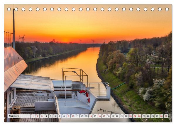 Produktbild: Goodbye Mutter aller Clubschiffe (Tischkalender 2026 DIN A5 quer), CALVENDO Monatskalender
