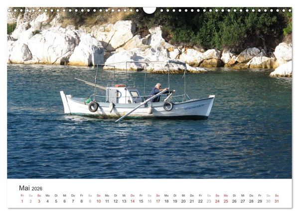 Produktbild: Sporadeninsel Skiathos (Wandkalender 2026 DIN A3 quer), CALVENDO Monatskalender
