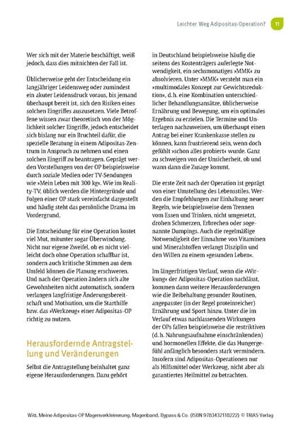 Produktbild: Meine Adipositas-OP. Magenverkleinerung, Magenband, Bypass & Co.