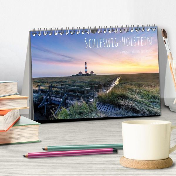 Produktbild: Schleswig-Holstein - Momente zwischen den Meeren (Tischkalender 2027 DIN A5 quer), CALVENDO Monatskalender