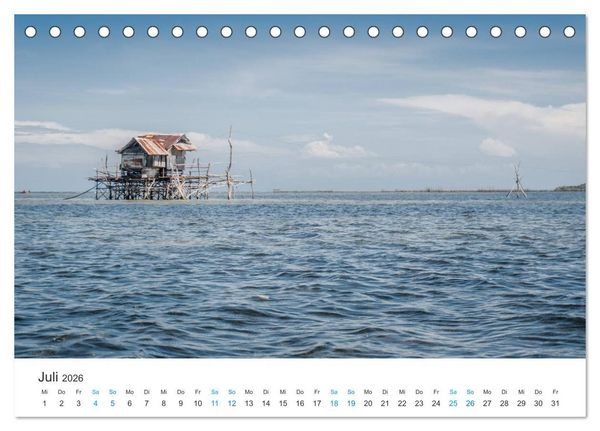 Produktbild: Philippinen - dem Paradies ganz nah (Tischkalender 2026 DIN A5 quer), CALVENDO Monatskalender