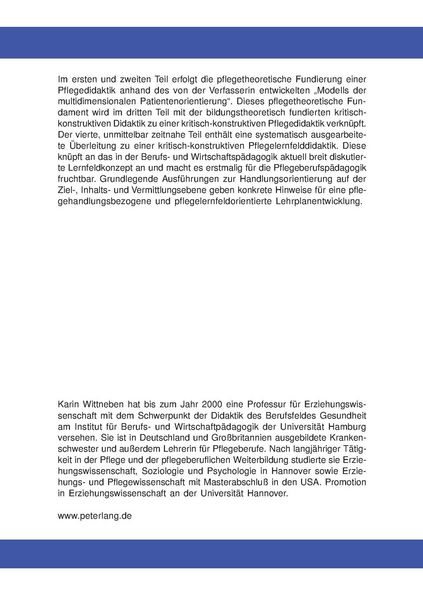 Produktbild: Pflegekonzepte in der Weiterbildung f&uuml;r Pflegelehrerinnen und Pflegelehrer