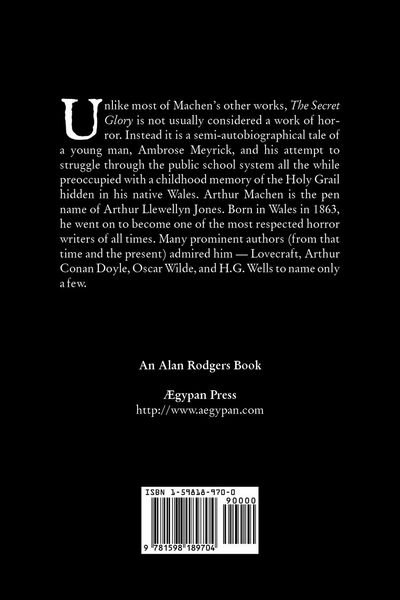Produktbild: The Secret Glory by Arthur Machen, Fiction, Fantasy, Classics, Horror