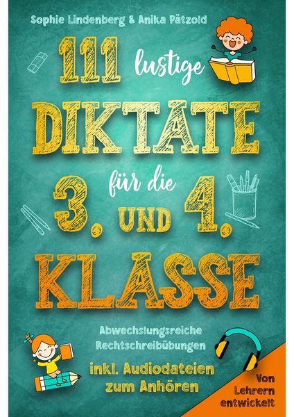 Produktbild: 111 lustige Diktate f&uuml;r die 3. und 4. Klasse