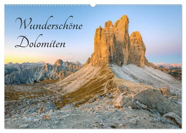 Produktbild: Wundersch&ouml;ne Dolomiten (Wandkalender 2026 DIN A2 quer), CALVENDO Monatskalender