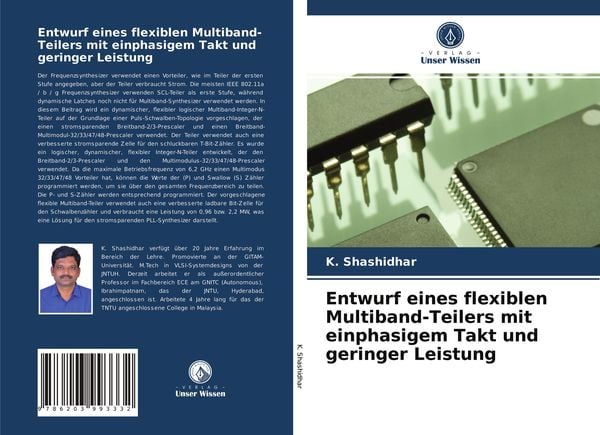 Produktbild: Entwurf eines flexiblen Multiband-Teilers mit einphasigem Takt und geringer Leistung